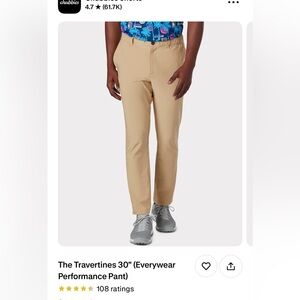 Chubbies Men's Travertines Size M 30” Inseam